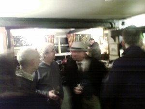 White Lion regulars notice a stranger amoungst them White Lion regulars notice a stranger amoungst them